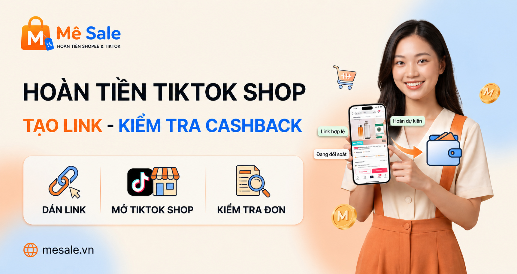 Cách nhận hoàn tiền TikTok Shop