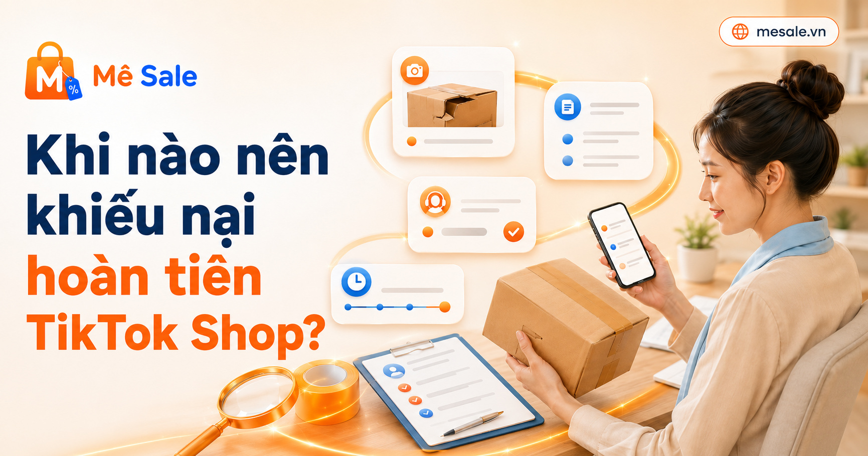 Khi nào nên khiếu nại hoàn tiền TikTok Shop?